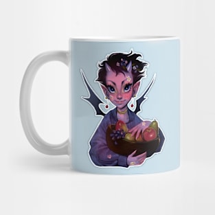 Demoness of Fruit and Stickers Mug